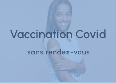 Personnes vaccinées sans RDV contre la covid-19